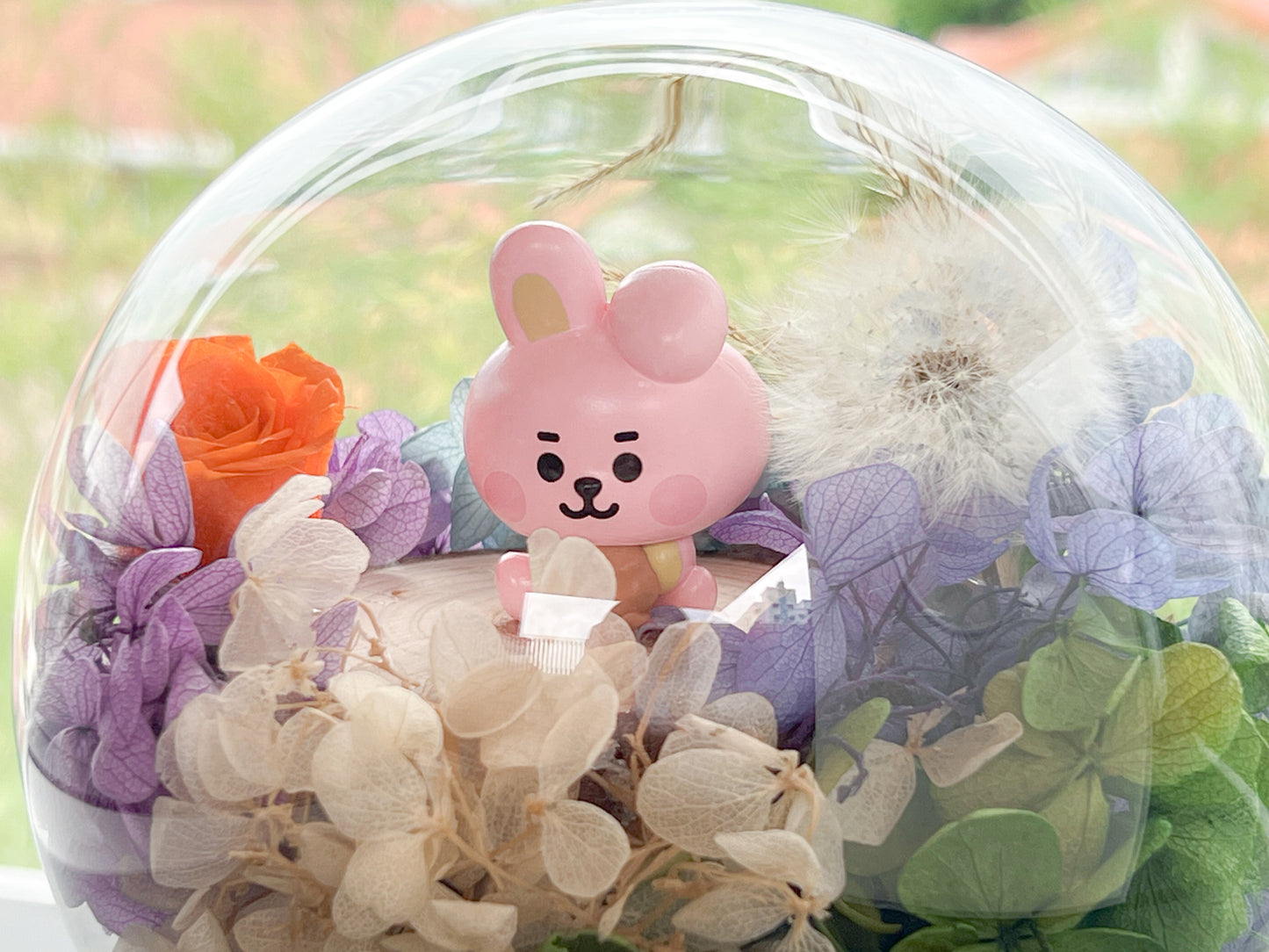 BT21 FLOWER DOME - Cooky