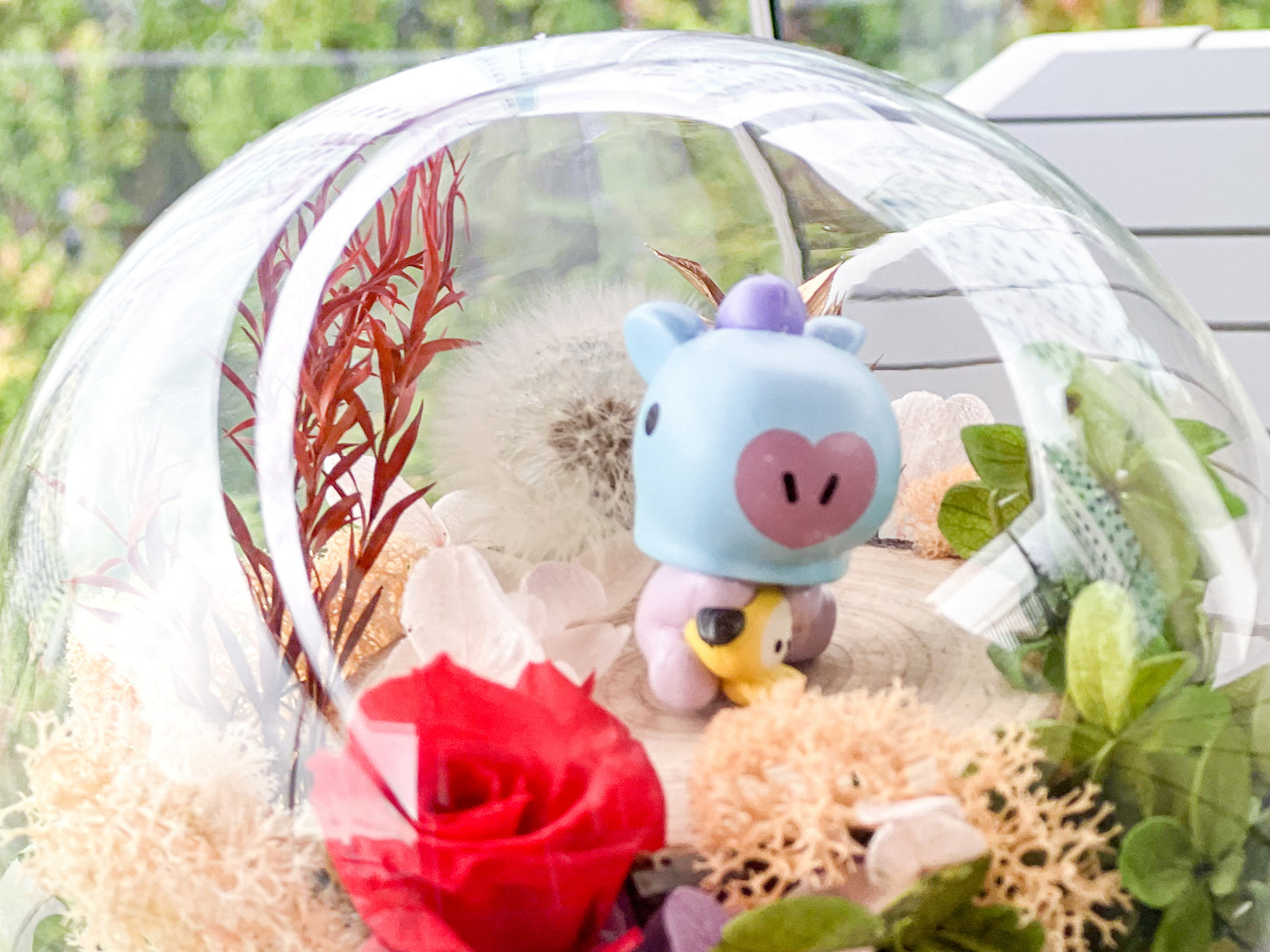 BT21 FLOWER DOME - Mang