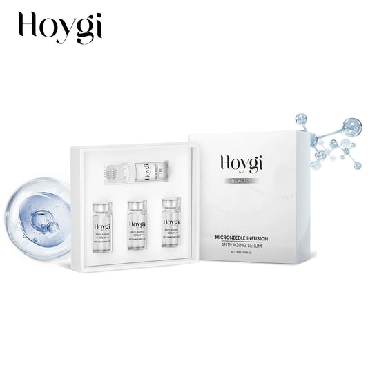 Hyaluronic acid essence skin care roller set, massage facial skin, nourish skin, effectively improve rough and matte skin