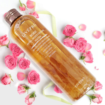 Rose Petal Water Skin Care Toner Skin care Essence Foundation moisturizing skin care