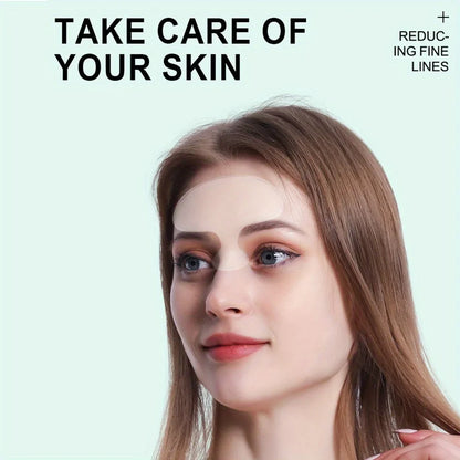 Silicone Anti-Wrinkle Face Patches, Reusable Forehead Eye Smile Line Pads, Firming Moisturizing Skincare, Safe for All Skin