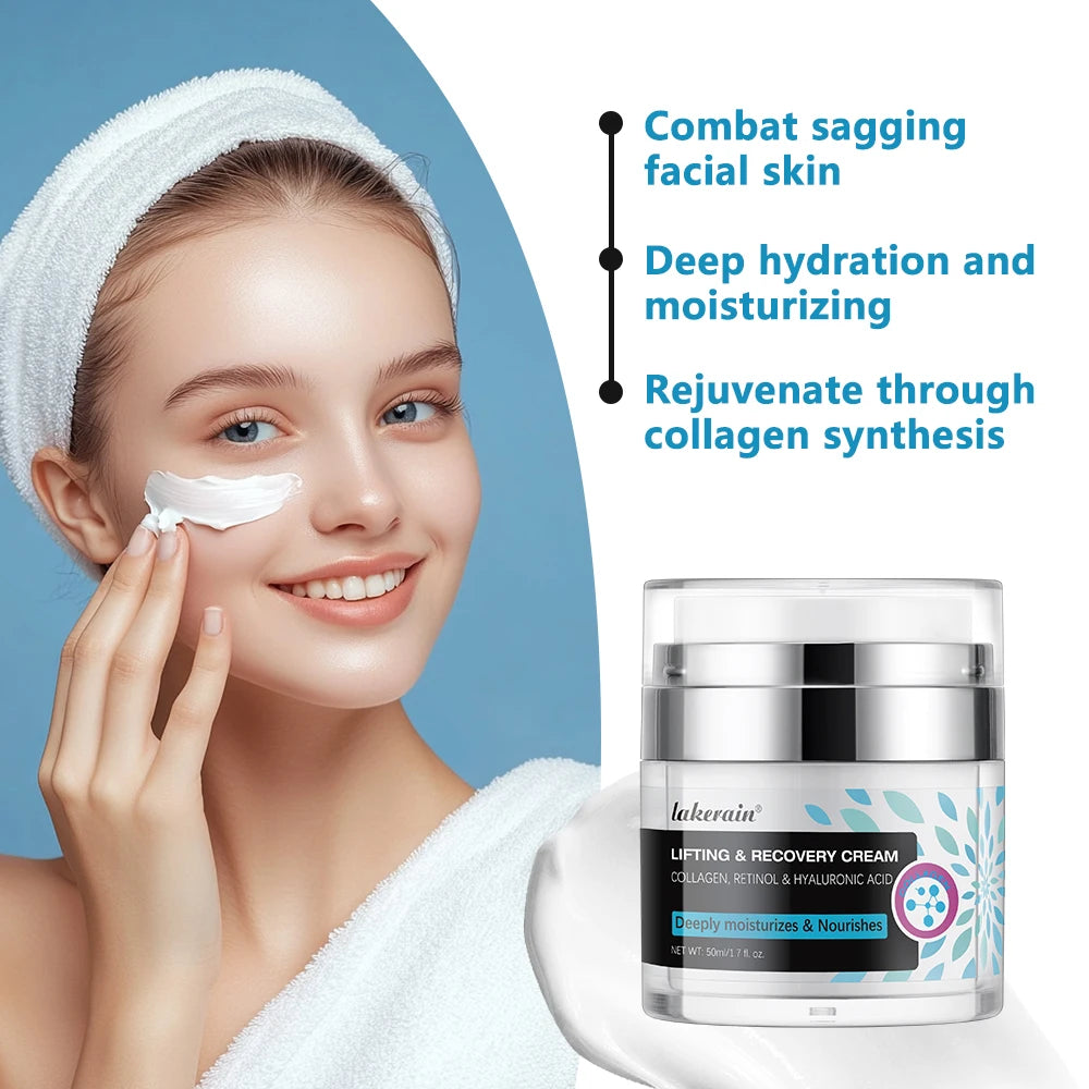 Retinol Face Cream Anti-wrinkle Anti-aging Moisturizing Hyaluronic Acid Vitamin C Facial Cream Skincare Face Whitening Creams