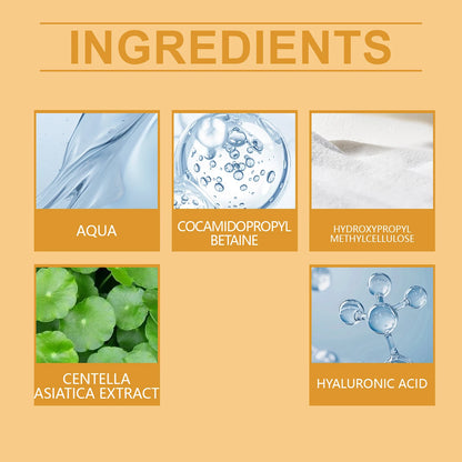 Centella Skin Care Set Centella Serum Face Wash Cleansing Oil Facial Care Set Soothing Refreshing Smooth Glowing Face Essence