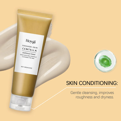 Centella Skin Care Set Centella Serum Face Wash Cleansing Oil Facial Care Set Soothing Refreshing Smooth Glowing Face Essence