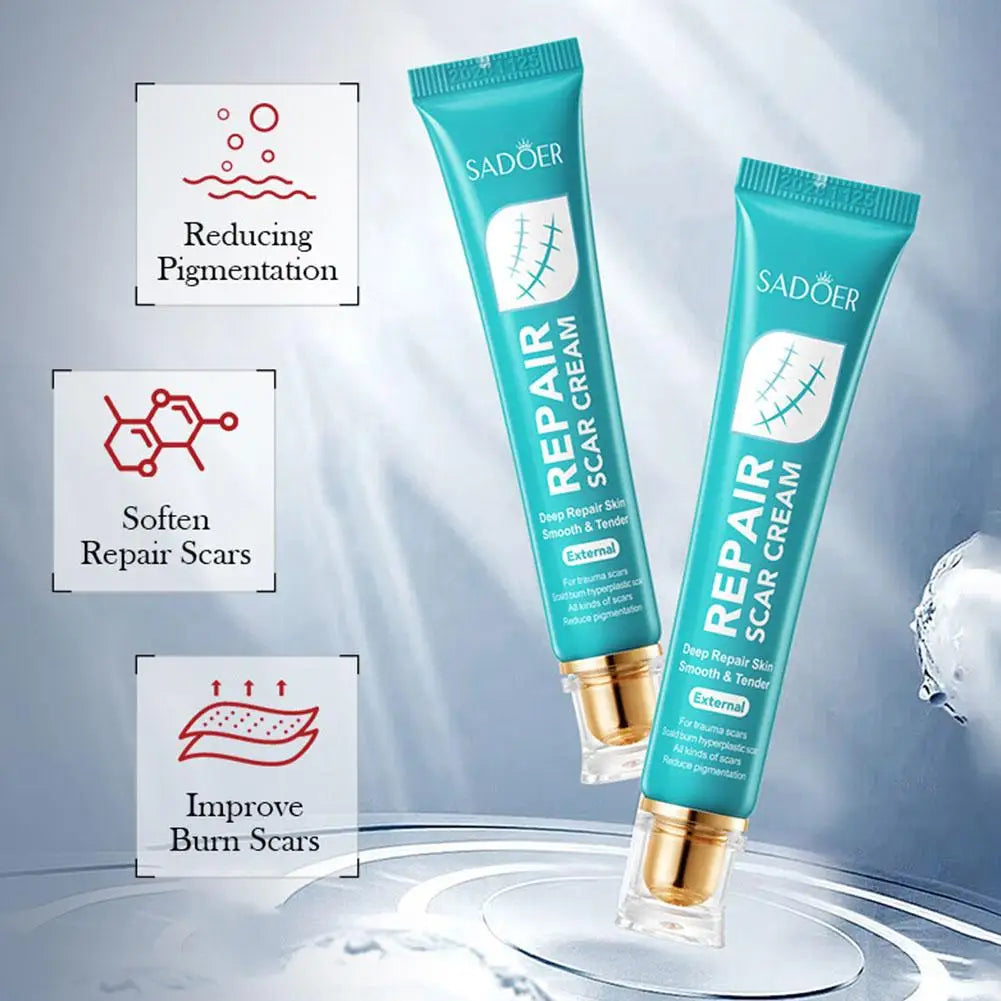 SADOER Scar Repair Cream Repairing Scald Moisturizing Rejuvenating Hydrating Firming Face Cream Facial Skin Care Products