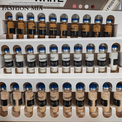 Korea 5ml Face BB Cream Glow Serum Kit Niacinamide/Peptides Sunscreen Foundation Cream Moisturizing Concealer Skin Care Beauty