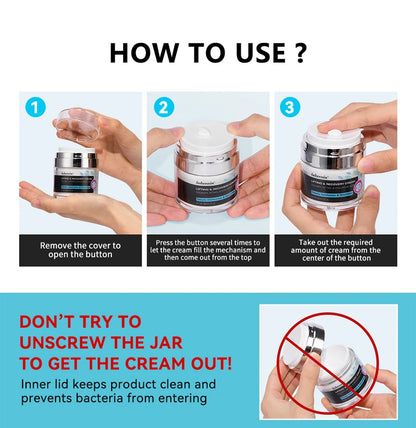 Retinol Face Cream Anti-wrinkle Anti-aging Moisturizing Hyaluronic Acid Vitamin C Facial Cream Skincare Face Whitening Creams