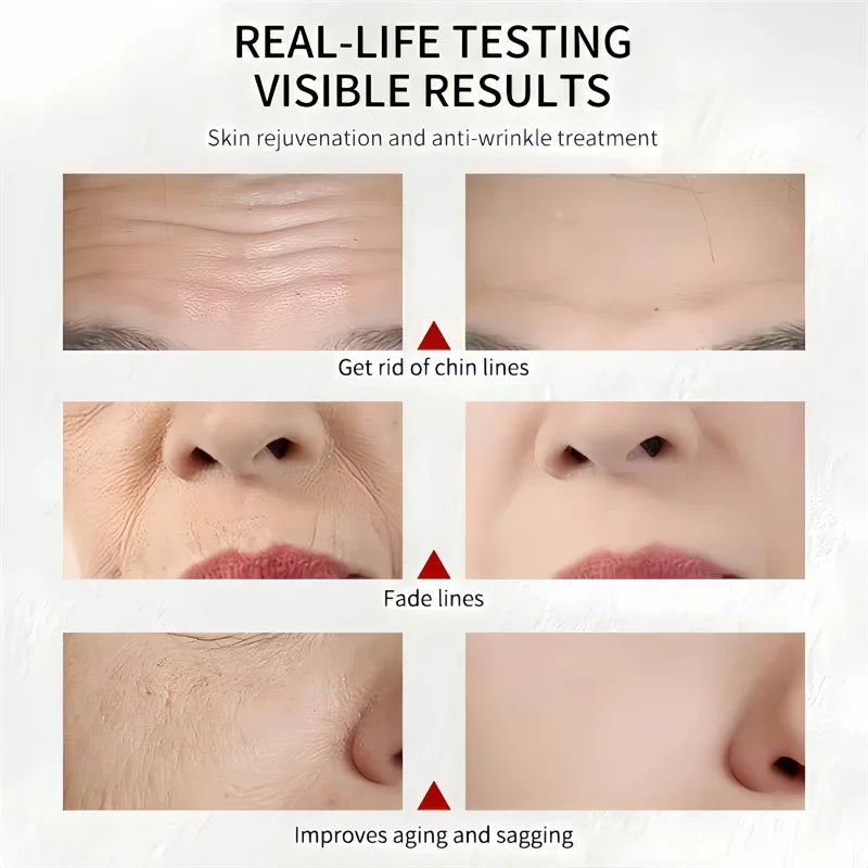 Collagen Face Cream Firming Lifting Fine Line Deep Anti Sagging Wrinkle Anti-Aging Products Brighten Serum Korean Skin Care Set