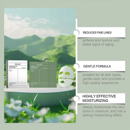 10pcs REFRESHING SEA KELP DEEP moisturizing MASK Seaweed hydrating firming Tightening MASK Improves skin elasticity skin care