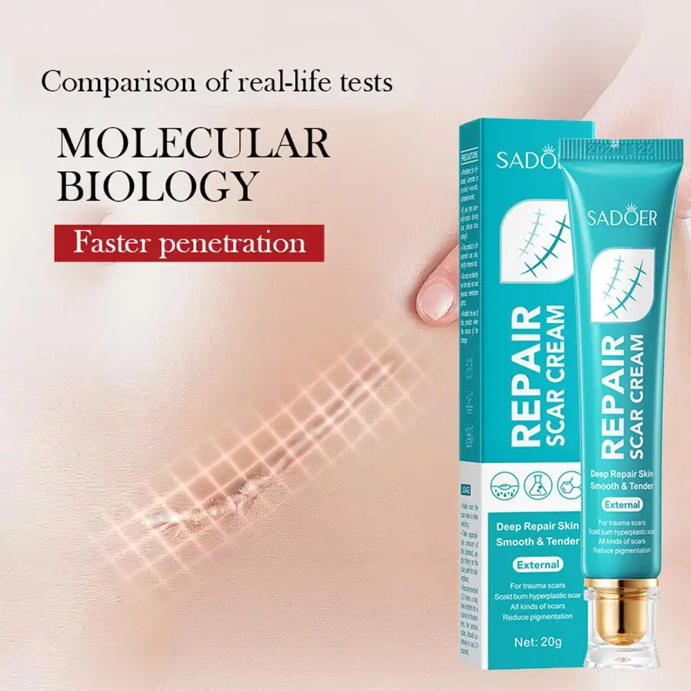 SADOER Scar Repair Cream Repairing Scald Moisturizing Rejuvenating Hydrating Firming Face Cream Facial Skin Care Products