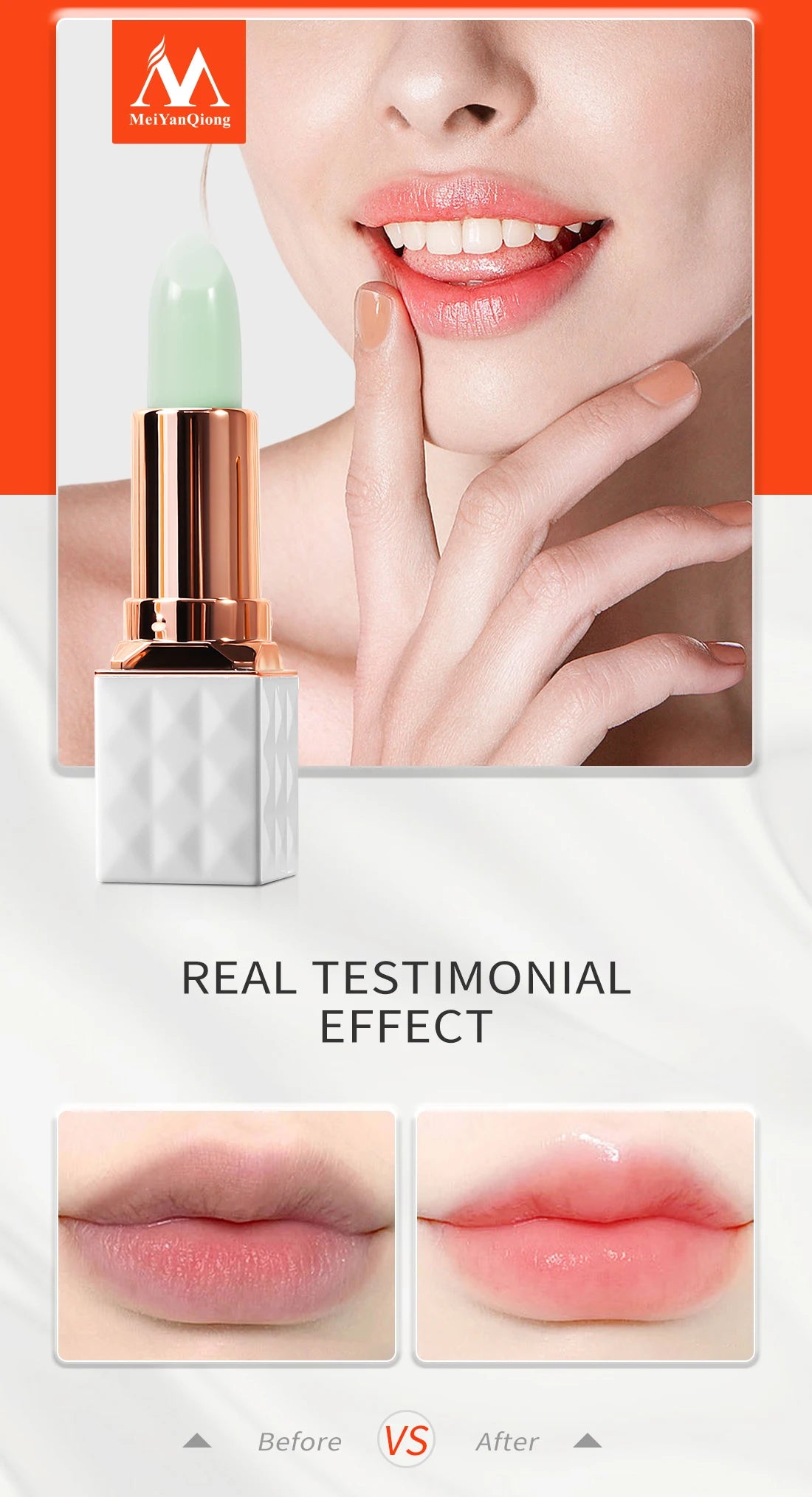 Shea Butter Moisturizing Color Change Lip Balm Skin Care Anti Aging Makeup Lip Care Beauty Nourishing Lipstick Plant Essence