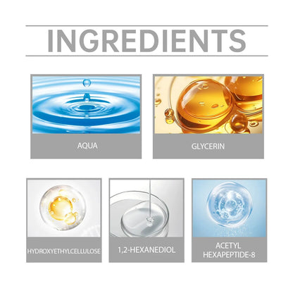 Hyaluronic acid essence skin care roller set, massage facial skin, nourish skin, effectively improve rough and matte skin