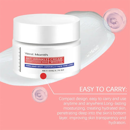 Collagen Face Cream Firming Lifting Fine Line Deep Anti Sagging Wrinkle Anti-Aging Products Brighten Serum Korean Skin Care Set