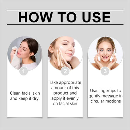 Collagen Face Cream Firming Lifting Fine Line Deep Anti Sagging Wrinkle Anti-Aging Products Brighten Serum Korean Skin Care Set