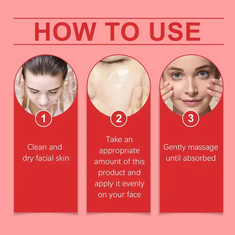 Collagen Face Cream Firming Lifting Fine Line Deep Anti Sagging Wrinkle Anti-Aging Products Brighten Serum Korean Skin Care Set