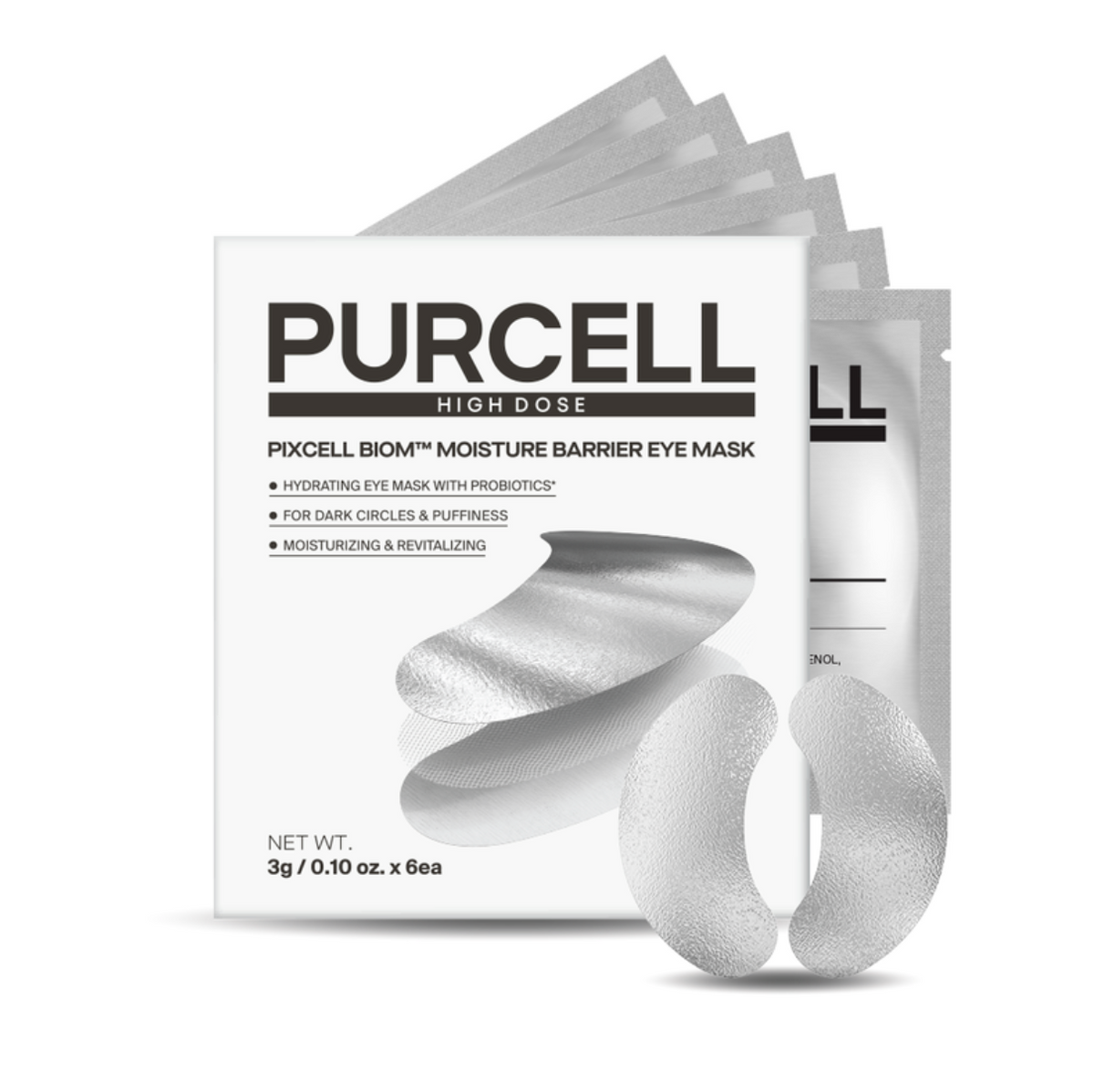Eye Mask Pack PURCELL Eye Mask Pack Set 3g X 6ea (2-type) – POSHbymiseaco